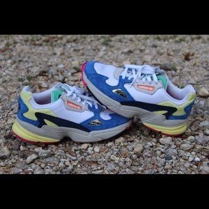 Adidas Women’s Falcon “Cloud White/Blue”